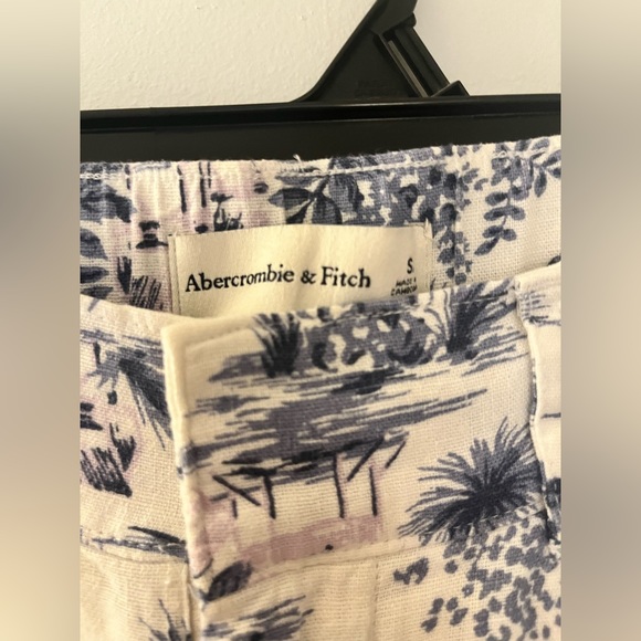 Abercrombie patterned linen pant - Picture 2 of 3